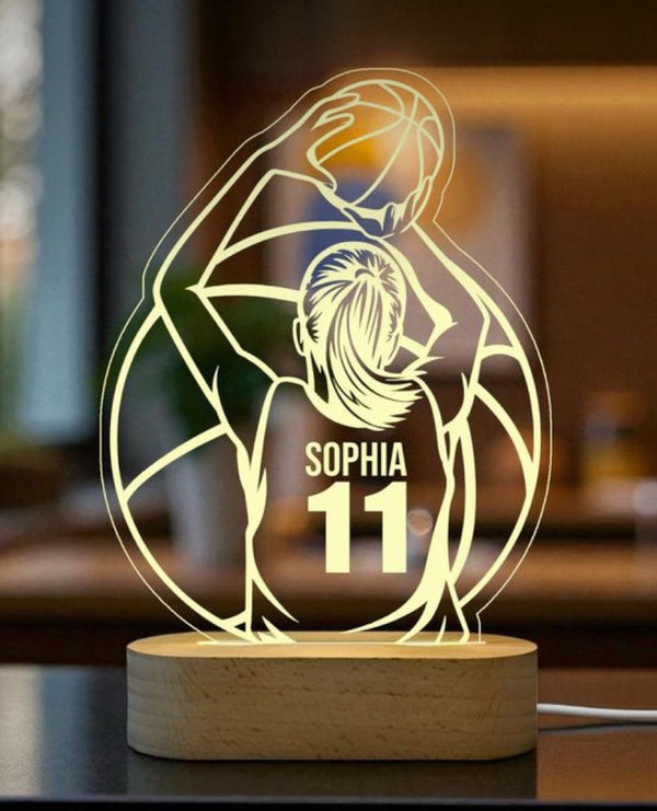 Champion Girl Light Lamp